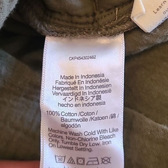 Madewell Lightspun Belted Safari Romper Olive Army Green Size M - Picture 11 of 14